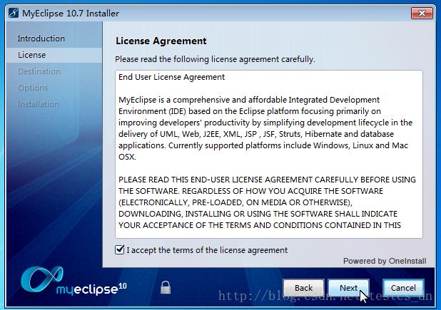 myeclipse-10.7-offline-installer-windows的安装图解及寄望事项