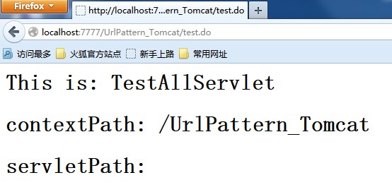 Servlet容器Tomcat中web.xml中url-pattern配置详解