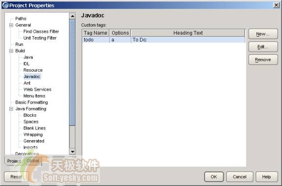 JBuilder2005建树开辟文档之编写注释