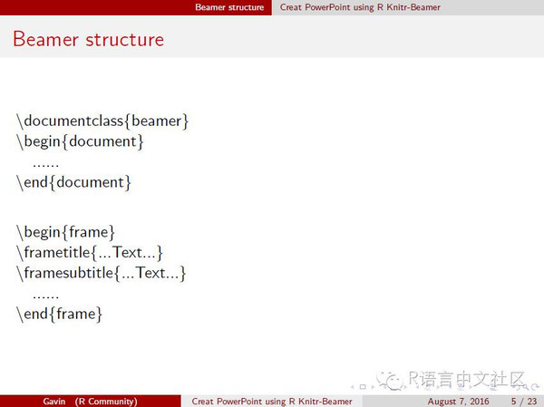 Create PowerPoint using R Knitr