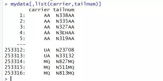 R语言学习笔记之——数据处理神器data.table