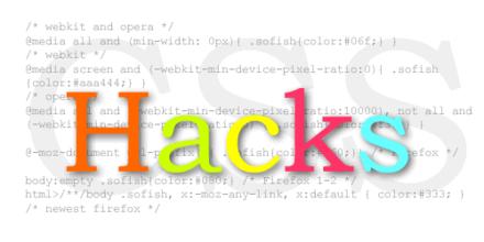 简介CSS hack之特殊符号_CSS hack_特殊符号_浏览器兼容_课课家