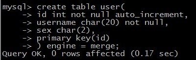 详解MySQL表类型存储