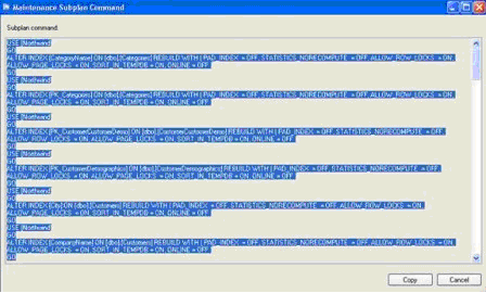 简述SQL Server 2005维护计划由SSIS实现